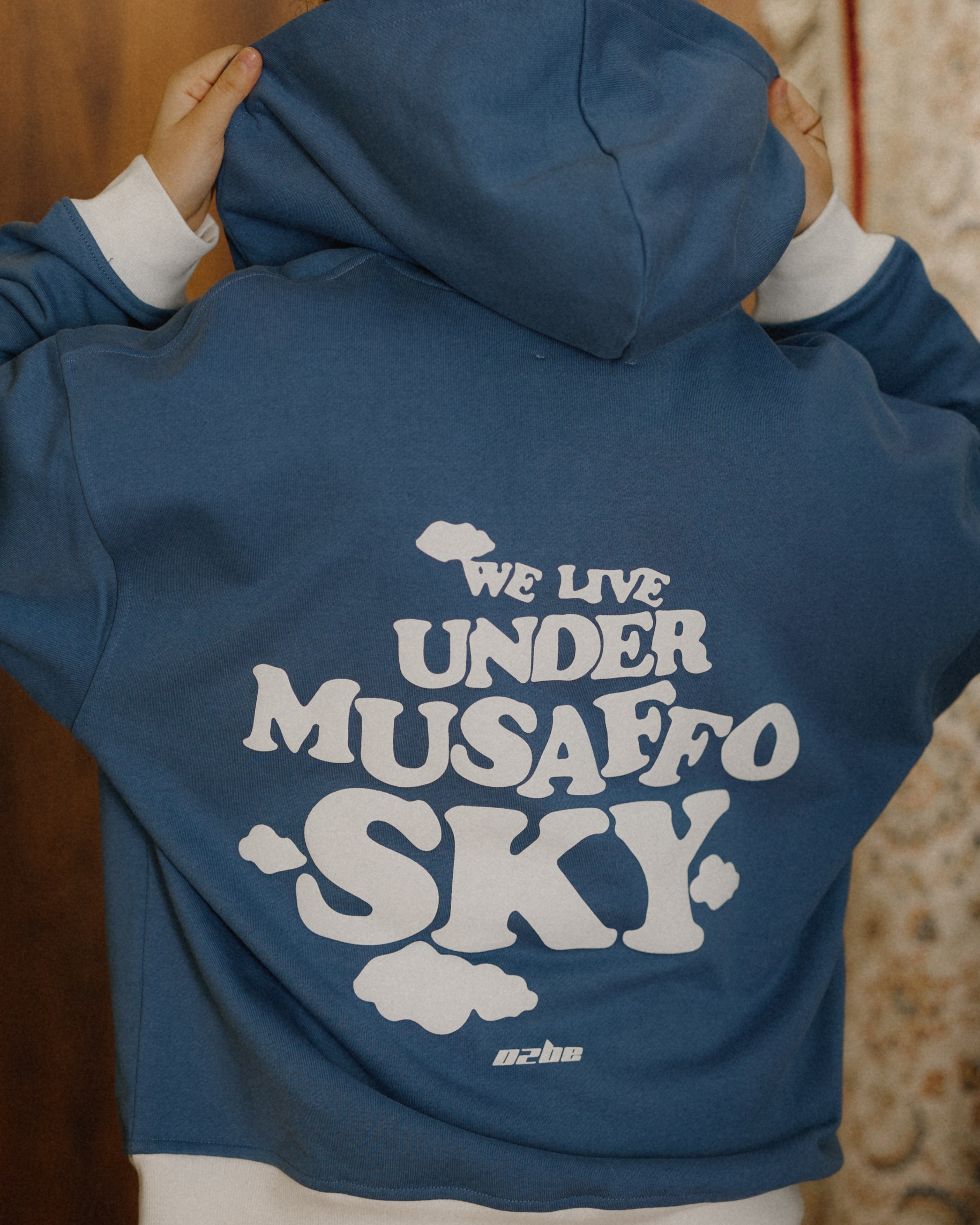 Зип худи Musaffo Sky