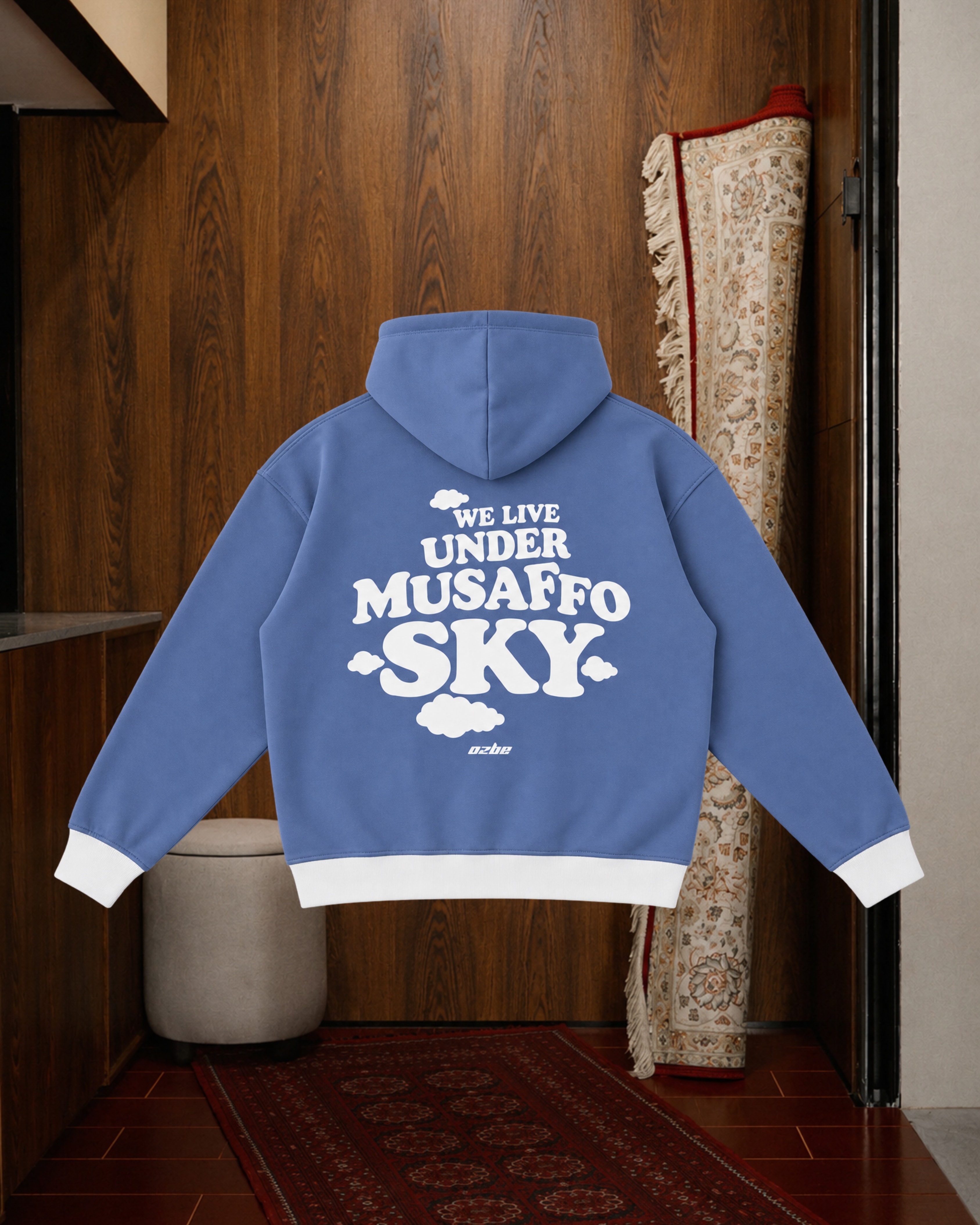 Зип худи Musaffo Sky